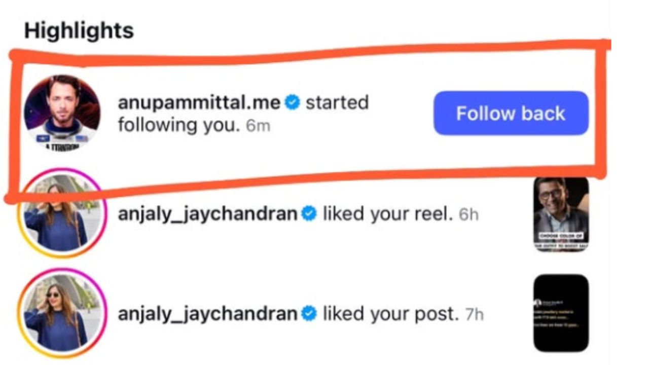 Verified creators engaging with client content